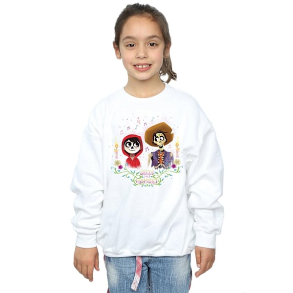 Coco Girls Miguel Och Hector Sweatshirt 7-8 År Vit White 7-8 Years