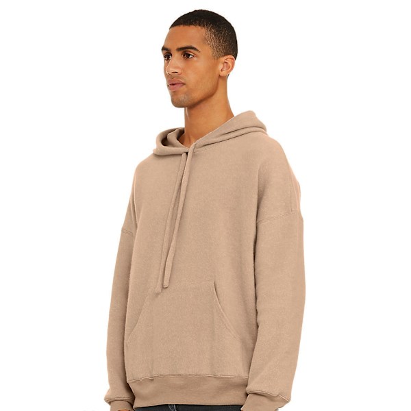 Bella + Canvas Unisex Adult Sueded Hoodie S Oatmeal Grey Heather Oatmeal Grey Heather S