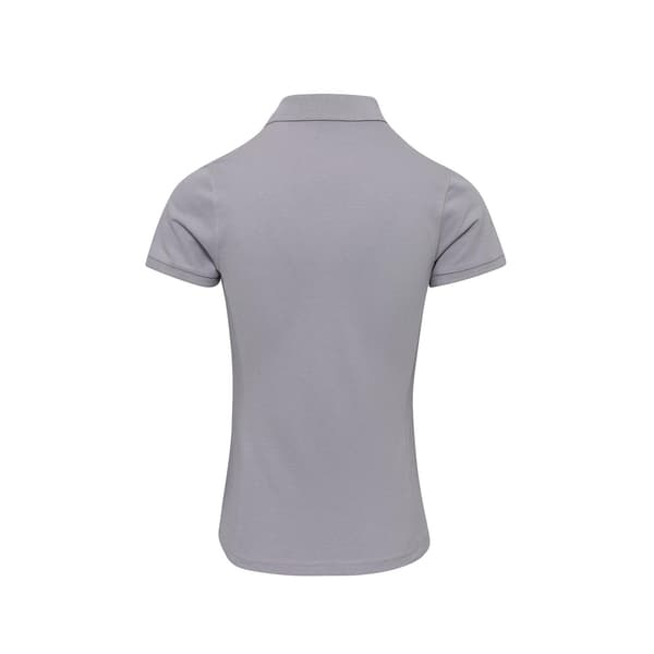 Premier Dam/Dam Coolchecker Plus Piqu Polo Med CoolPlus Silver XS