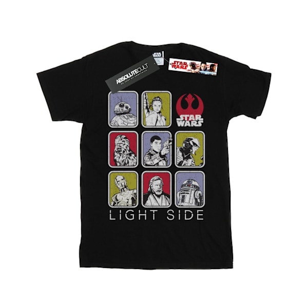 Star Wars Boys The Last Jedi Multi Character T-Shirt 7-8 år Black 7-8 Years