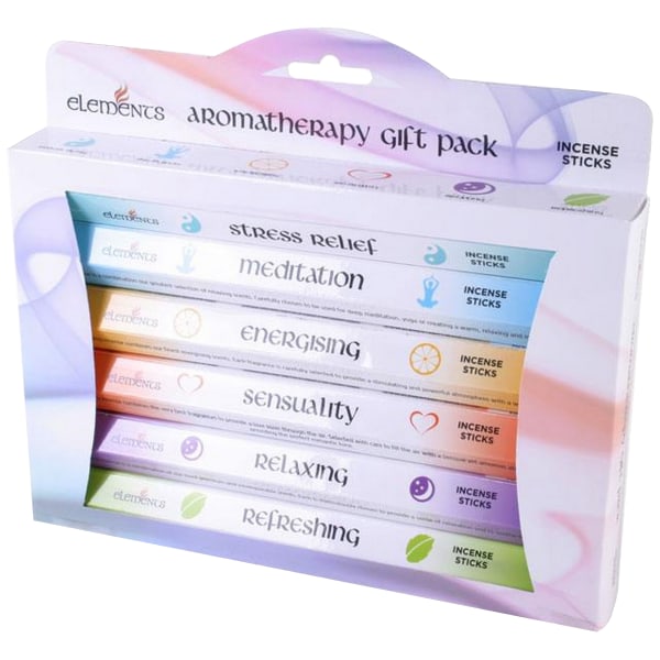 Elements Aromaterapi Rökelse Presentförpackning (kartong med 6 förpackningar) One Si Multicoloured One Size