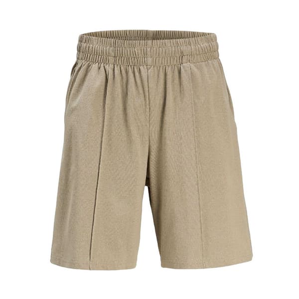 Jack And Jones Herr Sweatshorts med avslappnad passform och sömdetaljer framtill Silver Sage S