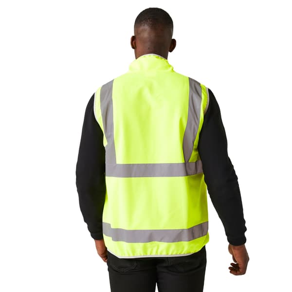 Regatta Professional Herr Full Zip Varselväst L Gul Yellow L