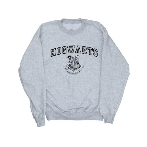 Harry Potter Herr Hogwarts Crest Sweatshirt 3XL Sports Grey Sports Grey 3XL