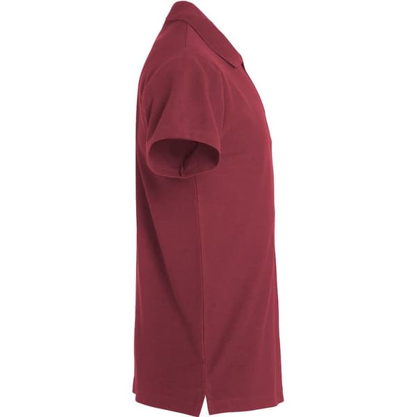 Clique Herr Basic Pikétröja 4XL Vinröd Burgundy 4XL