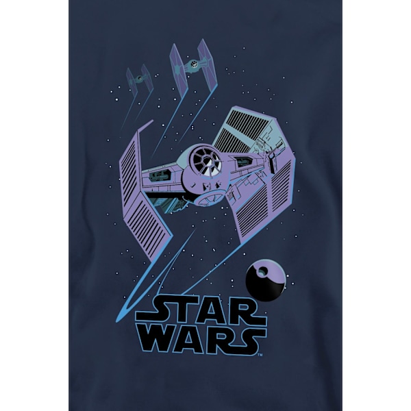 Star Wars Unisex Vuxen Death Star Defenders Tröja L Marinblå Navy L