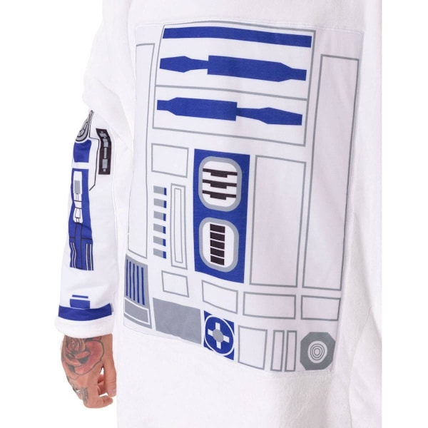 Star Wars Unisex Vuxen R2-D2 Filttröja One Size Vit White One Size