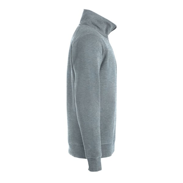 Clique Unisex Vuxen Klassisk Melange Halv Zip Sweatshirt M Grå Grey M