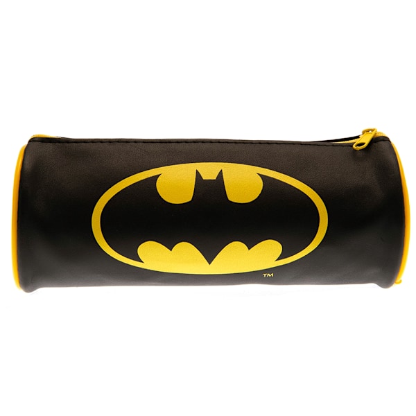 Batman Tunnformad Pennfodral One Size Svart/Gul Black/Yellow One Size