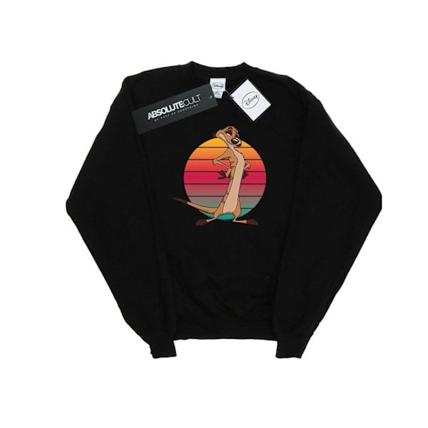 Disney Boys The Lion King Timon Sunset Sweatshirt 7-8 år Bla Black 7-8 Years