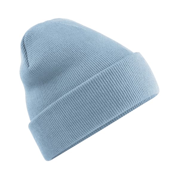 Beechfield Soft Feel Stickad Vintermössa En Storlek Sky Blue Sky Blue One Size