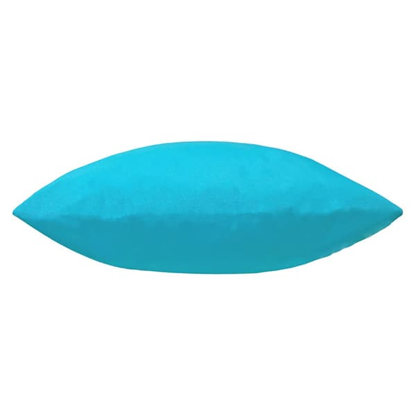 Furn Plain Utekuddeöverdrag En Storlek Aqua Blå Aqua Blue One Size
