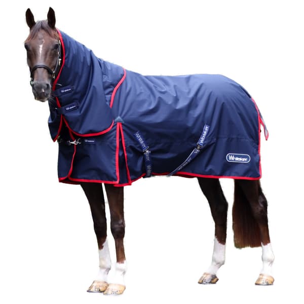 Whitaker Rastrick V2 Fixed Neck Airflow Hästtäcke 5´ Marinblå Navy 5´