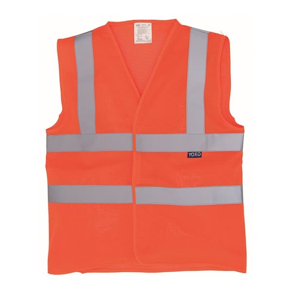 Yoko Herr Mesh Varselväst M Orange Orange M