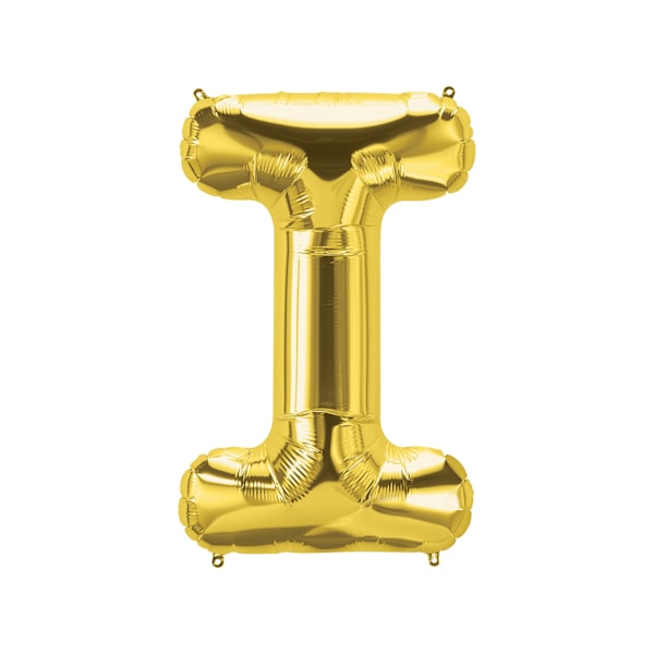 Realmax I Folieballong En Storlek Guld Gold One Size