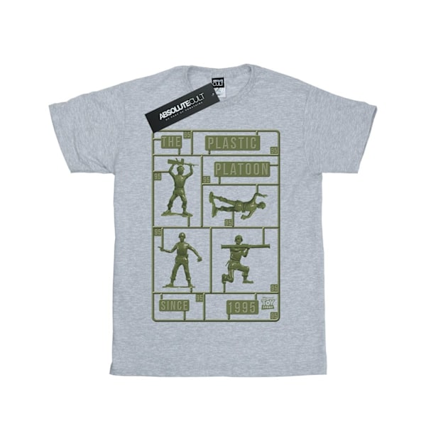 Disney Boys Toy Story The Plastic Platoon T-Shirt 5-6 år Spo Sports Grey 5-6 Years