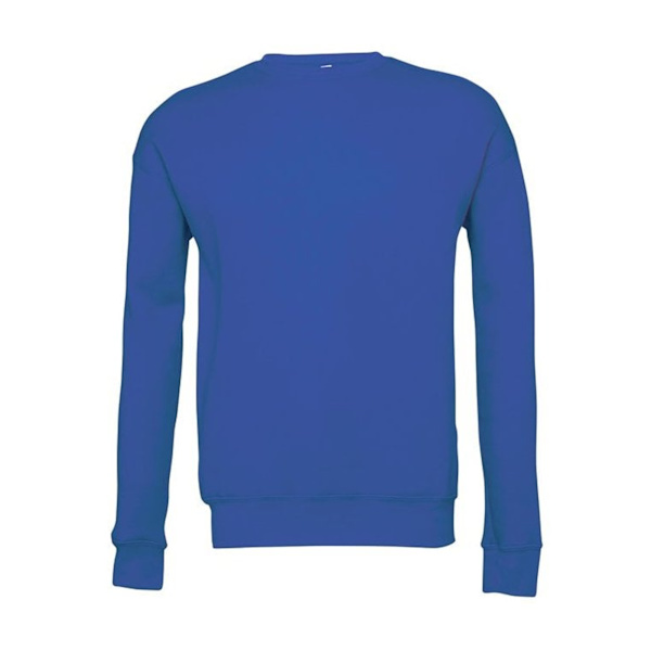 Bella + Canvas Unisex Vuxen Fleece Drop Shoulder Sweatshirt XS True Royal XS