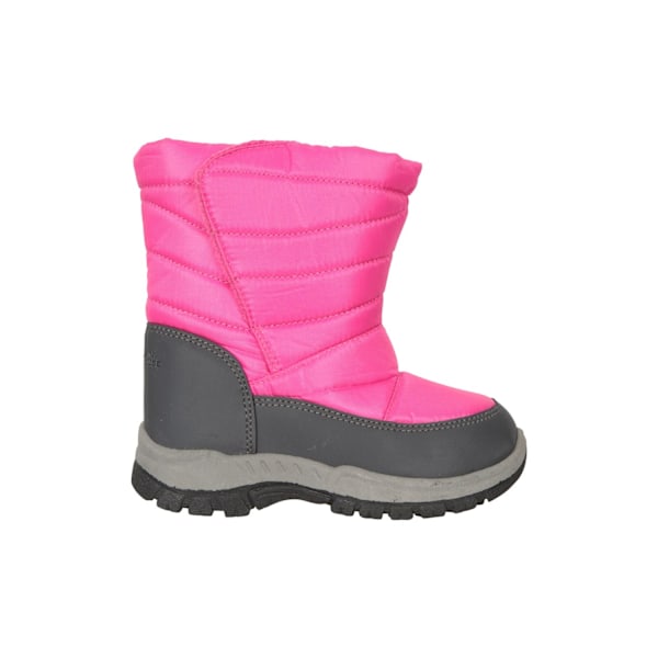 Mountain Warehouse Barn/Barn Caribou Adaptive Snow Boots 6 Bright Pink 6 UK Child