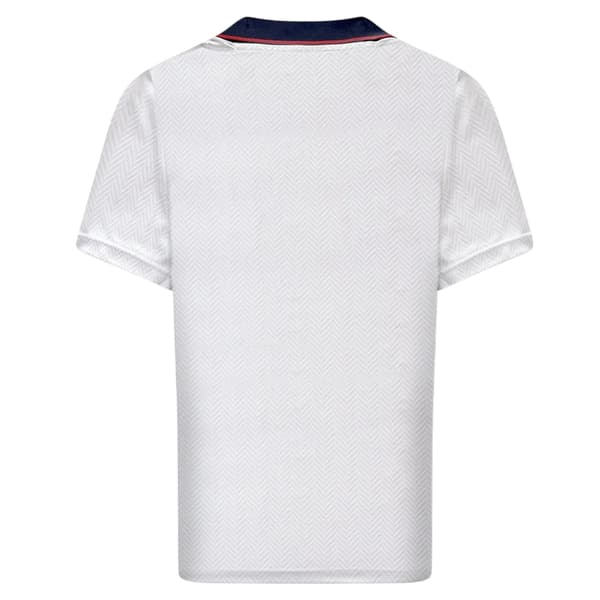 Score Draw Herr England FA Ribbad Krage Hemmatröja S Vit/Blå White/Blue S