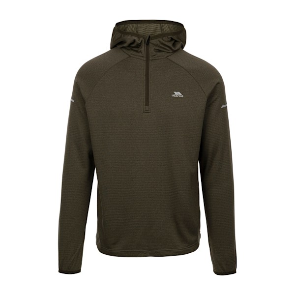 Trespass Montgo Active Hoodie L Dark Vine för män Dark Vine L