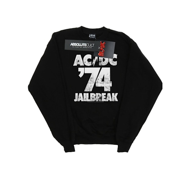 AC/DC Girls Jailbreak 74 Sweatshirt 12-13 år Svart Black 12-13 Years