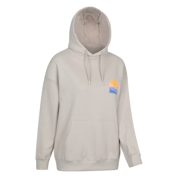 Mountain Warehouse Dam/Dam Cornwall Relaxed Fit Hoodie 10 Light Beige 10 UK