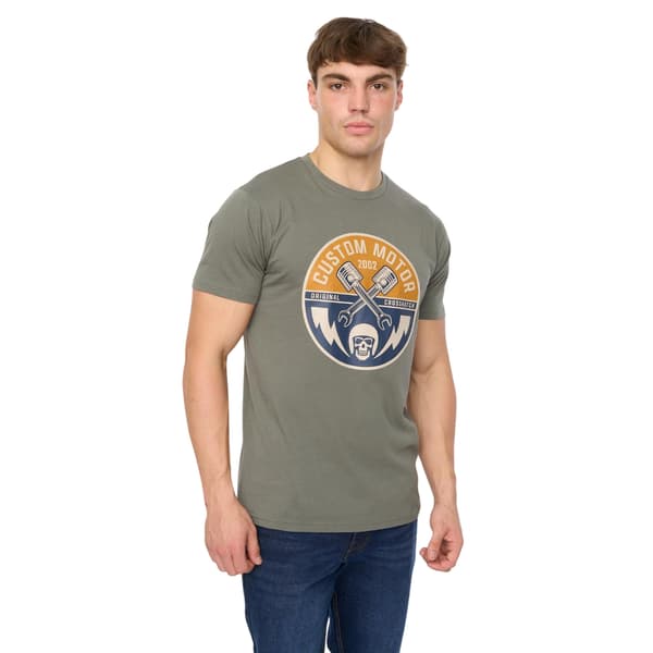 Crosshatch Herr Moules T-shirt S Oliv Olive S