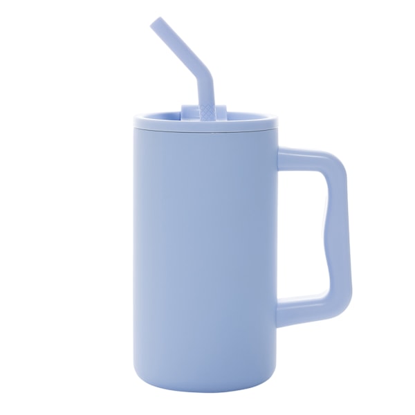 XD Collection Cube Återvunnen Rostfritt Stål 800ml Resemugg På Light Blue One Size