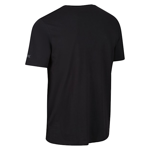 Regatta Herr Tait Lätt Aktiv T-shirt S Svart Black S