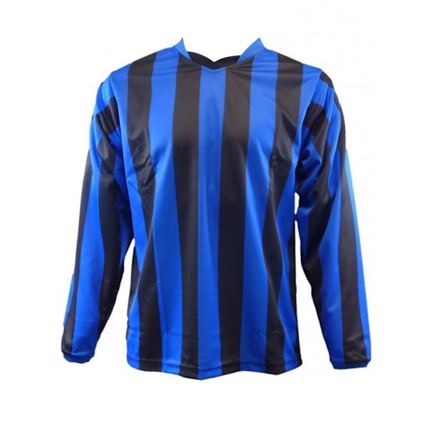 Carta Sport Unisex Vuxen Newcastle Vertikal Jersey Fotbollströja Royal Blue/Black XXS