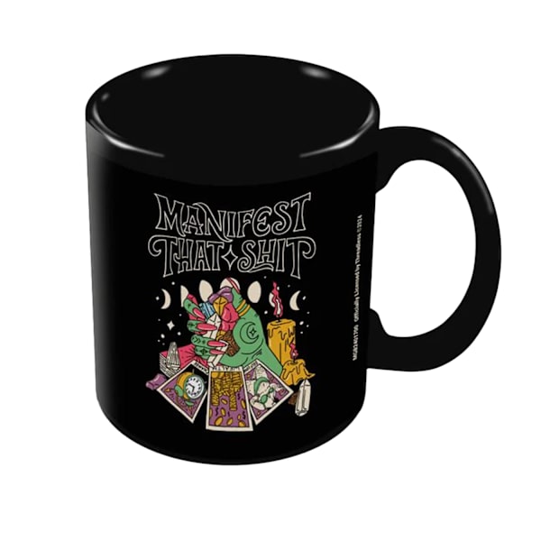 Threadless Manifest Mugg One Size Svart Black One Size