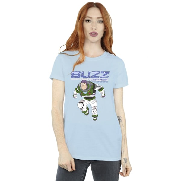 Disney Dam/Kvinnor Lightyear Buzz Jump To Action Bomull Pojkvän Baby Blue XXL