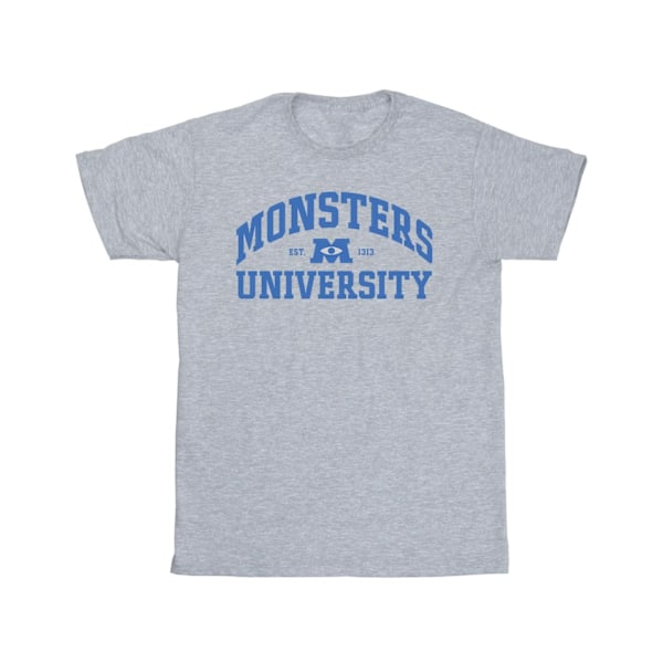 Disney Herr Monsters University Logotyp T-shirt 4XL Sports Grey Sports Grey 4XL