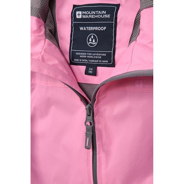 Mountain Warehouse Barnens/Barn Torrent Tejpade Sömmar Vattentät Pale Pink 9-10 Years