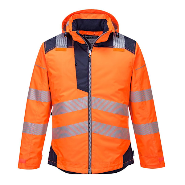 Portwest Herr PW3 Hi-Vis Vinterjacka M Orange/Navy Orange/Navy M
