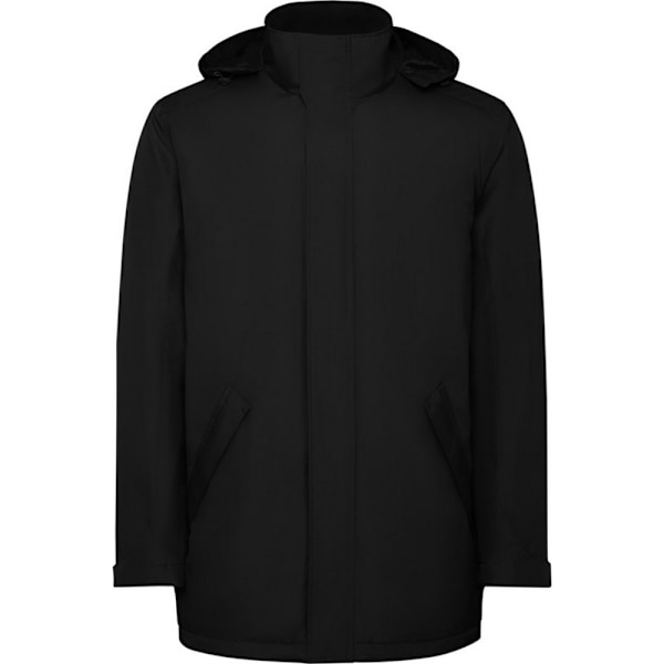 Roly Herr America Vadderad Parka XL Enfärgad Svart Solid Black XL