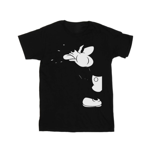 Disney Girls Mickey Mouse T-shirt i bomull 3-4 år svart Black 3-4 Years