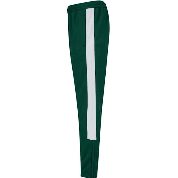 Finden & Hales Herr Stickad Träningsoverallsbyxor XXL Flaskgön/Vit Bottle Green/White XXL