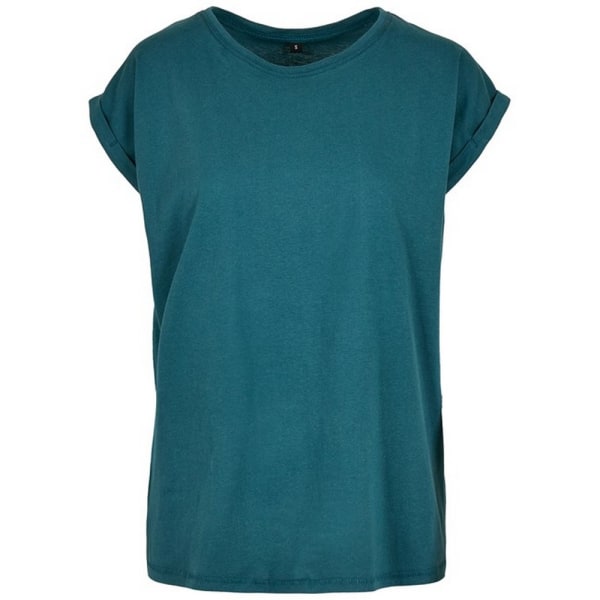 Bygg ditt varumärke T-shirt med förlängd axel för dam/dam M blågrön Teal M