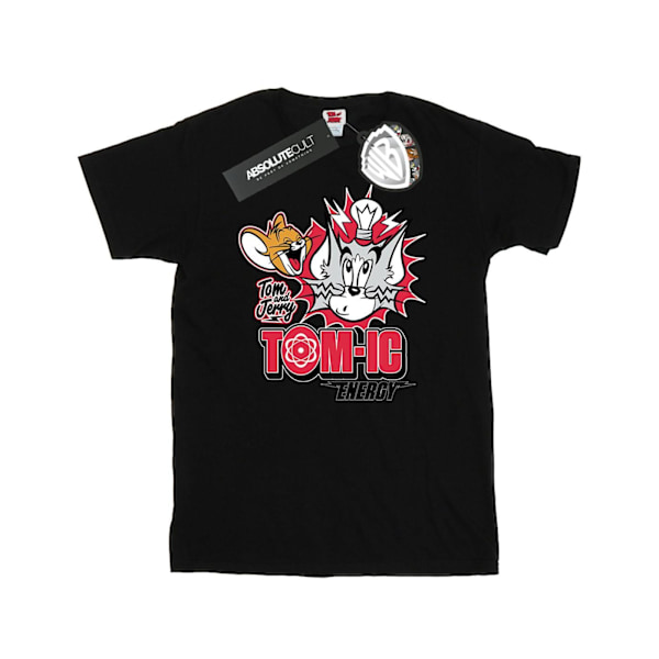 Tom And Jerry Tomic Energy T-shirt S Svart Black S