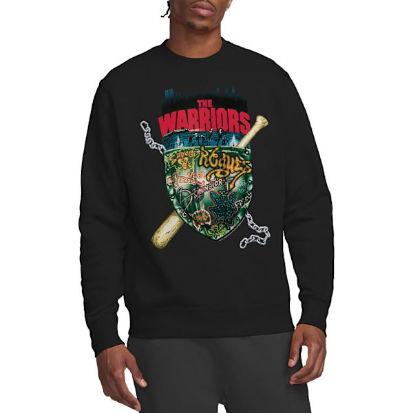 The Warriors Unisex Vuxen Shield Sweatshirt XL Svart Black XL