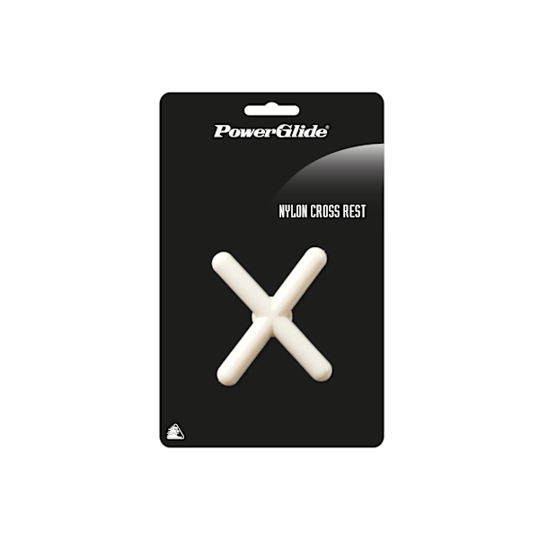PowerGlide Nylon Cross Rest One Size White White One Size