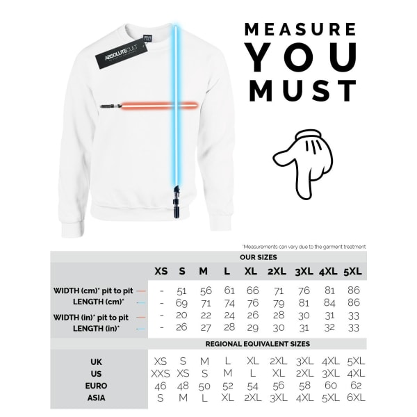 Star Wars Solo Trio Paint Sweatshirt för män 4XL Vit White 4XL