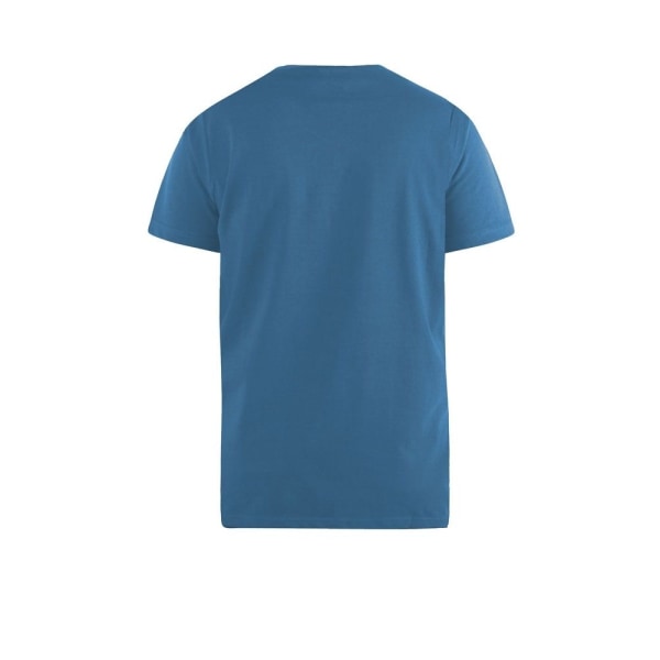 D555 Herr Signature-2 V-ringad T-shirt M Teal Teal M