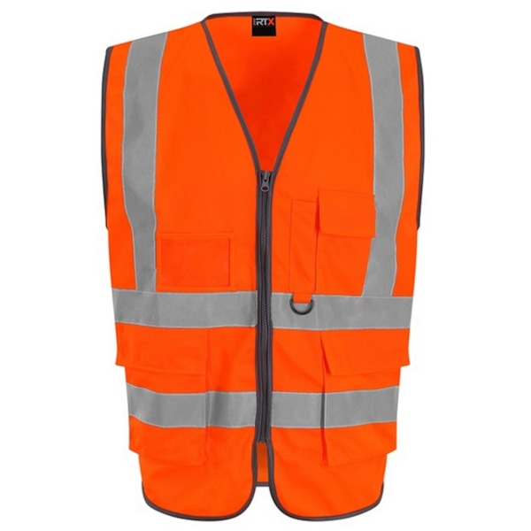 Pro RTX Hög synlighet Unisex Vuxen Executive Väst 4XL H Hi Vis Orange 4XL