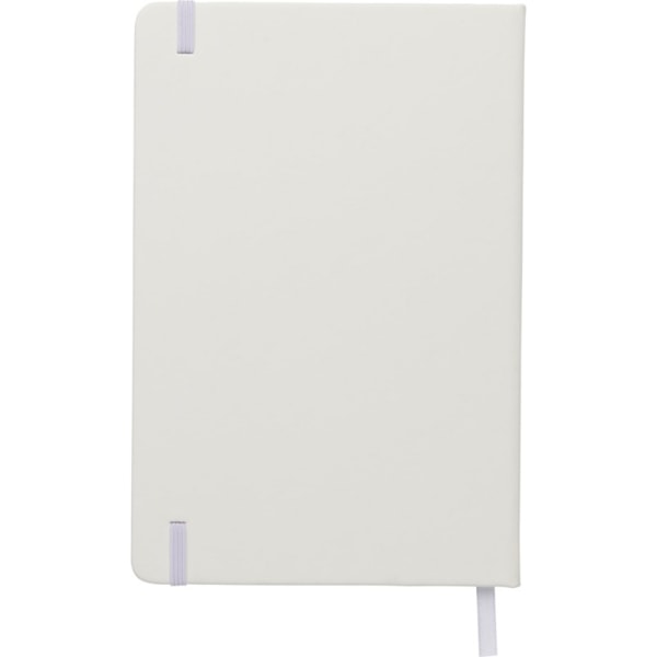 Bullet Spectrum A5-anteckningsbok - tomma sidor 21 x 14 x 1,2 cm vit White 21 x 14 x 1.2 cm