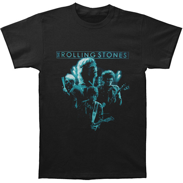 The Rolling Stones Unisex Adult Colour Glow T-Shirt S Svart Black S