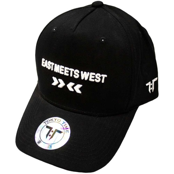 Tokyo Time Unisex Adult East Meets West cap One Size B Black One Size