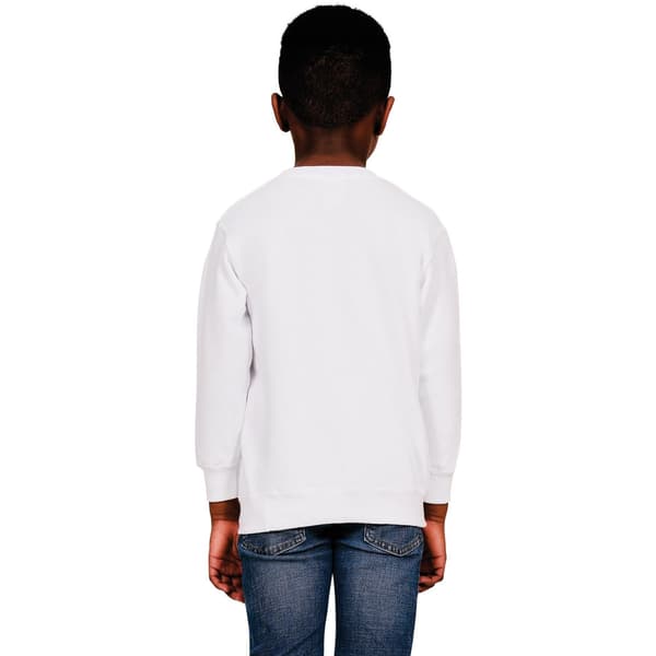 Casual Classics Barn/Barn Blended Ringspun Bomull Sweatshirt White 1-2 Years
