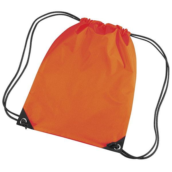 Bagbase Premium Gymsac Vattentät Väska (11 Liter) One Size Orange One Size